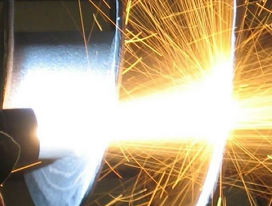 Impianto di metallizzazione ad arco elettrico